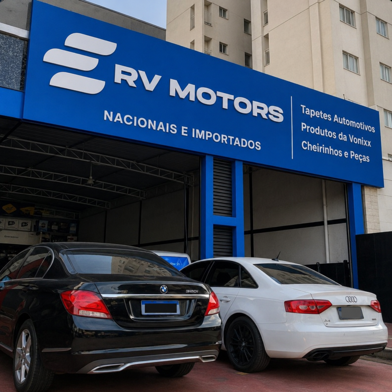 Fachada da RV MOTORS